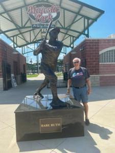 Frank Amoroso at the Baseball Conference in Hot Springs, Arkansas